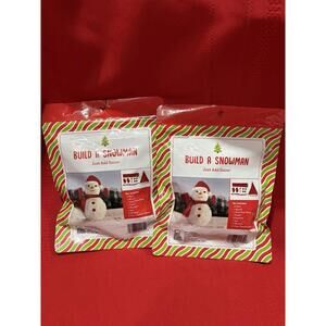 2 BUILD A SNOWMAN KITS